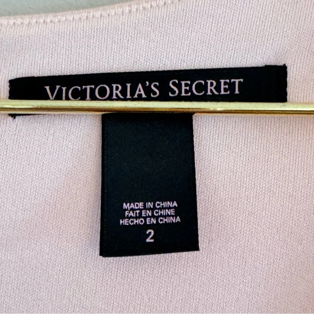 Victoria's Secret International Modal Rayon Blush Pink Scoopneck Dress size 2 💞 - Picture 4 of 5